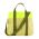 Remember Carry Bag Nelly Design In Lime - REMTT03
