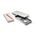 Philippi Element Jewellery Box In Polished Stainless Steel Small - PH142008