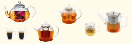 Bredemeijer Glass Teapots