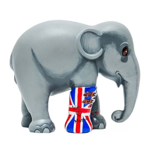 Elephant Parade We Love Mosha UK 15cm Limited Edition Replica - EP41233102