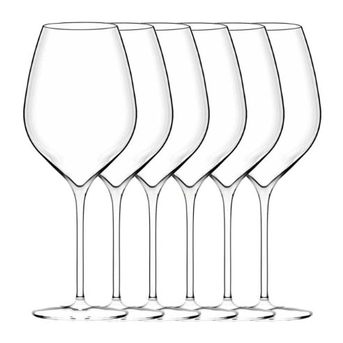 Italesse Masterclass No 50 Standard Red or White Wine Glass With Perlage Points 520cc in a Box of 6 - IT3375