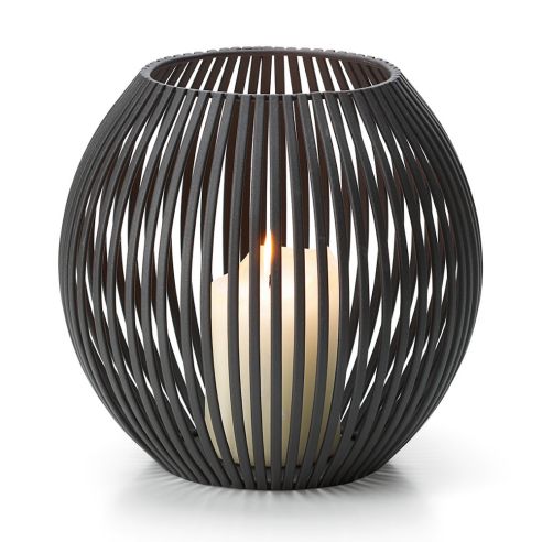 Philippi Lantern In Iron For Votives, Pillar Candles And Tealights Louisiana Design Small Size - PH153007