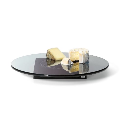 Philippi Lazy Susi Glass Rotating Plate For Condiments And Serving - PH123087