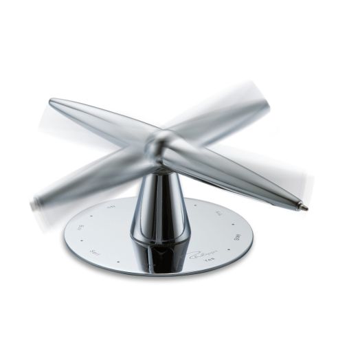 Philippi Executive Decision Maker With Pen In Polished Aluminium Helicopter Design - PH245032