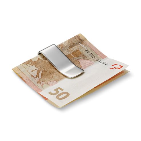 Philippi Money Clip In Mirror Polished Nickel Finish Hap Design - PH245038