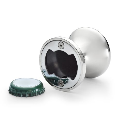 Philippi Bottle Opener In Mirror Polished Nickel Hamburger Heber Design - PH273056