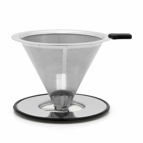 Leopold Vienna Coffee Filter Salento Design In Stainless Steel - BRLV143003