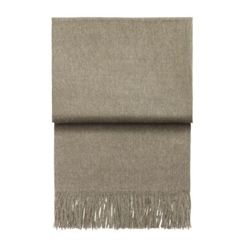 Elvang Denmark Luxury Throw In Latte In 100% Baby Alpaca Wool 130x200cm - EL6000