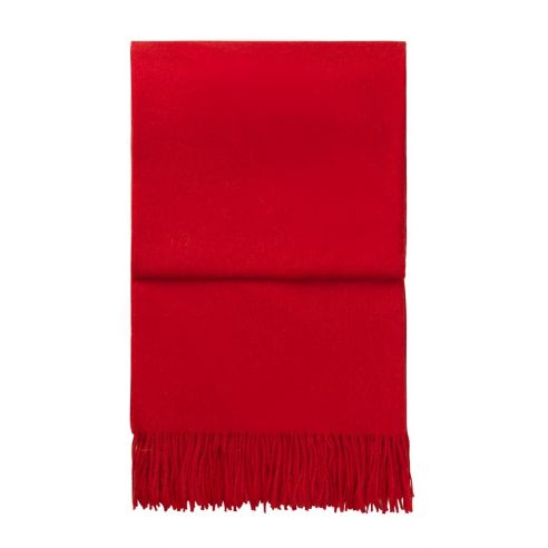 Elvang Denmark Classic Throw In Red In 50% Alpaca & 40% Sheep Wool 130x200cm - EL7080