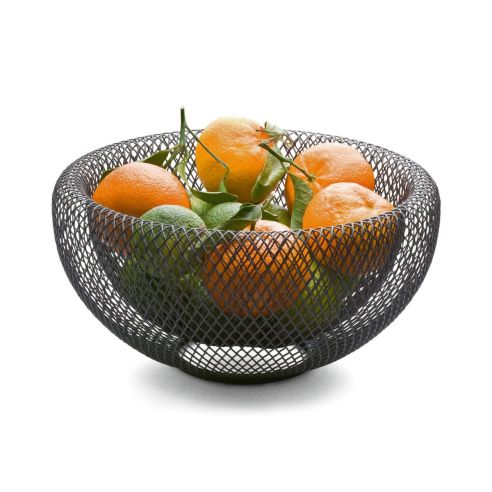 Philippi Bowl Mesh Design Steel Powder Coated Steel 25cm Diameter Large Size - PH153002