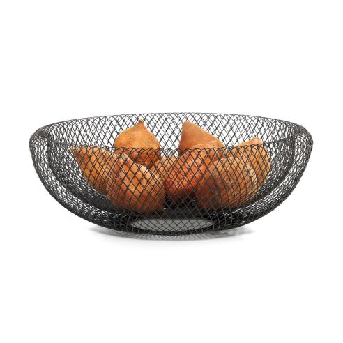 Philippi Bowl Mesh Design Steel Powdercoated Finish 40cm Diameter Extra Large Size - PH153006
