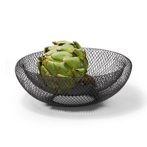 Philippi Bowl Mesh Design Powdercoated Steel 29cm Diameter Small Size - PH153012