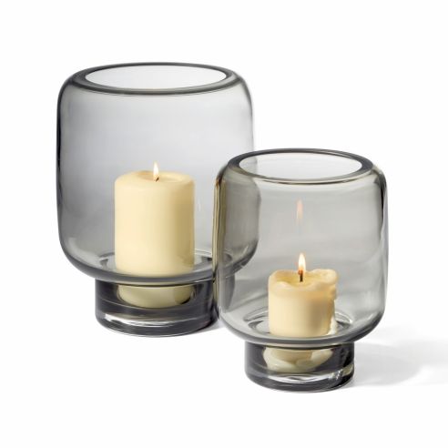 Philippi Votive Vejle Design In Mouthblown Glass 24cm Height Large Size - PH166011