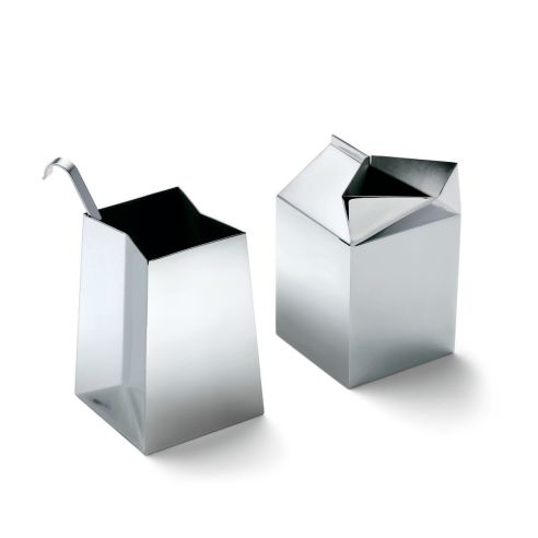 Philippi Milk And Sugar Set Butler Design In Stainless Steel With Hand polished Mirror Finish - PH181005