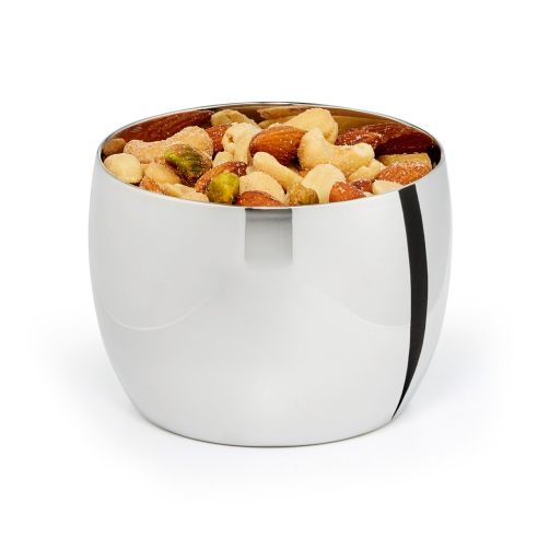 Philippi Bowl Coppetta Design Stainless Steel Polished Mirror Finish Double Wall Insulation Small Size - PH202019