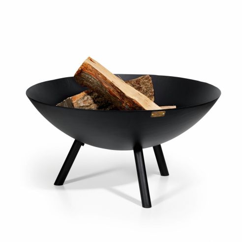 Philippi Fire Pit Powder Coated Steel 56cm Diameter Flames Design - PH203010