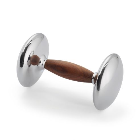 Philippi Dumbbell Studio Design 2Kg Stainless Steel Handpolished With Sheesham Wood - PH203015