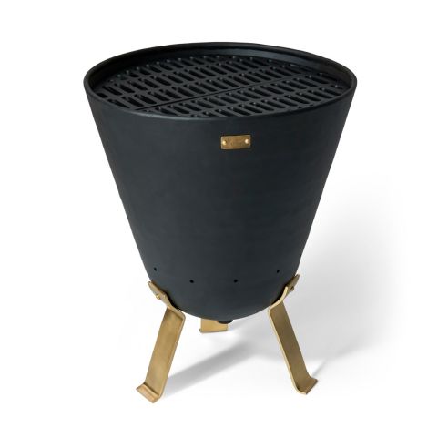 Philippi Grill Grate With Hook Cast Iron 38cm Diameter For Bonfire Design - PH203020