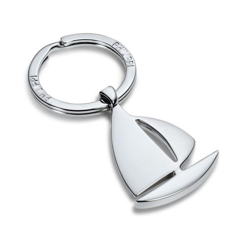 Philippi Keyring Vela Design Nickel Mirror Polished Finish - PH245037