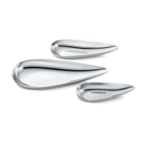 Philippi Bowls Blob Design 3 Pieces Set Stainless Steel Mirror Polished Finish - PH269001