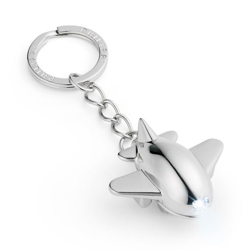 Philippi Keyring Flying Willy Illuminated Design Nickel Mirror Polished Finish - PH273098