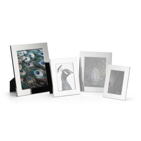 Philippi Photo Frame Celeste Design Shiny 20x25cm Nickel Mirror Polished Finish - PH318006