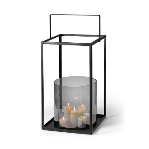 Philippi Lantern Villa Design In Stainless Steel With A Powder Coated Finish Large - PH254033