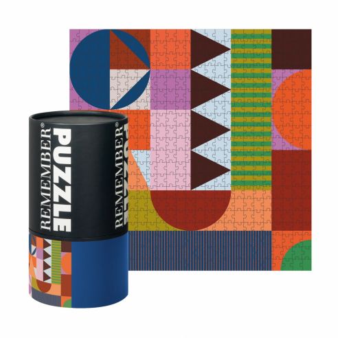 Remember Family Games Jigsaw Puzzle Patch Design 500 Pieces Size 50x50cm - REPU37