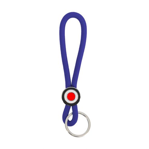 Remember Keychain Rope Effect Ringo Design In Deep Blue - REKY05