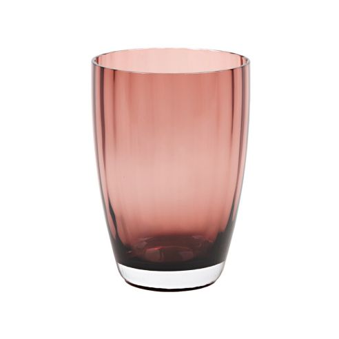 Italesse Mykonos Handcrafted Single Large Glass Tumbler 440cc Amethyst - IT3396AT