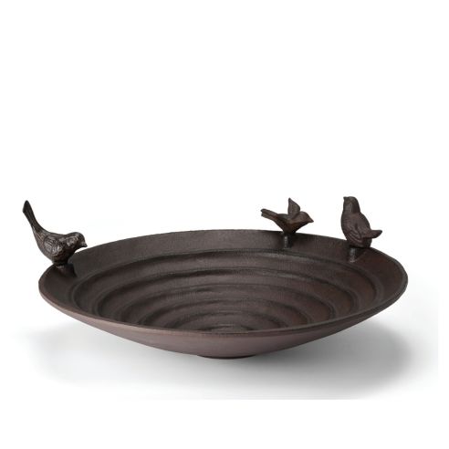 Philippi Bird Bath In Cast Iron Piep-Pool Design Dia 37cm - PH367001