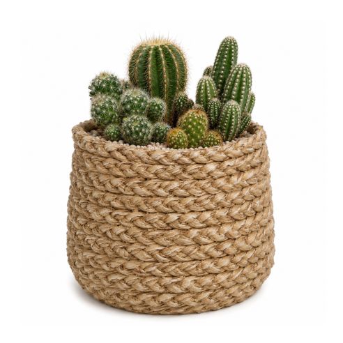 Ideas4Seasons Pot In Ceramic Ibiza Design Large Size - ID38469