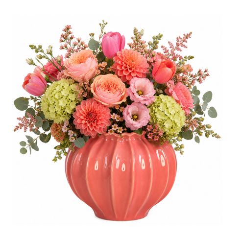 Ideas4Seasons Vase In  Ceramic Liva Design Terra - ID39004