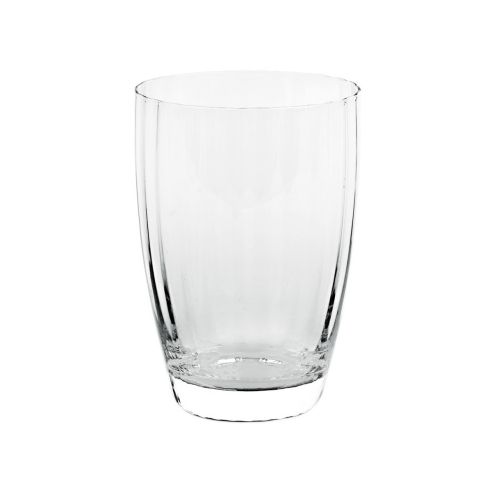 Italesse Mykonos Handcrafted Single Large Glass Tumbler 440cc Clear - IT3396TR