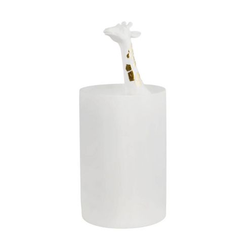 Rader Vase In Porcelain With Giraffe Head And Neck Protruding - RA14383