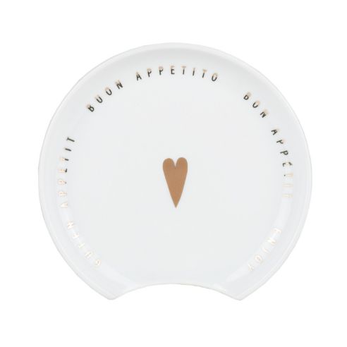 Rader Spoon Rest In Porcelain With Multilingual Phrases - RA16172