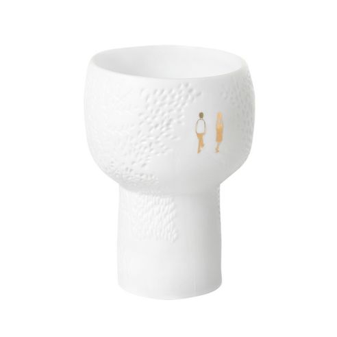 Rader Candle Holder In Porcelain Walk In The Park Design - RA17518