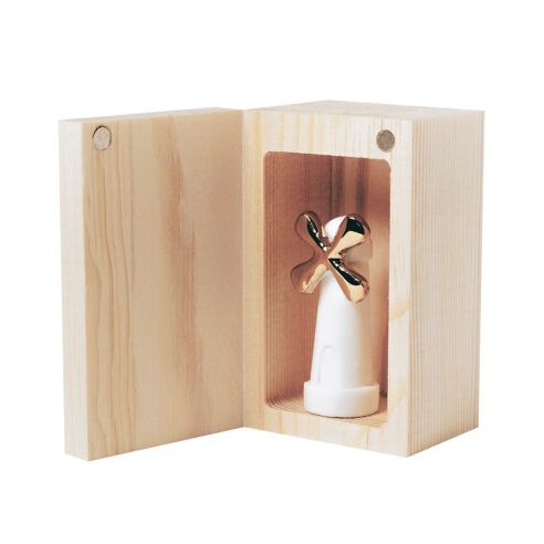 Rader Lucky Gift Box With Words "Wind of Change" And Small Windmill - RA17612