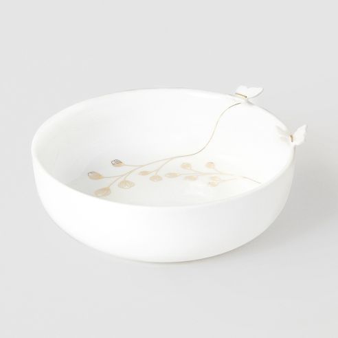 Rader Bowl In Porcelain Butterfly Design Size Large - RA17615