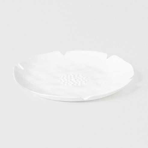 Rader Plate In Porcelain The Blooming Life Lily Design Plate Size Small - RA18083