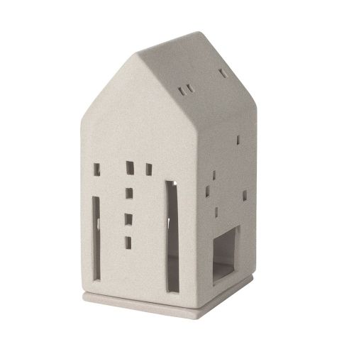 Rader Tea Light Holder In Porcelain Lighthouse Range Beige - RA51599