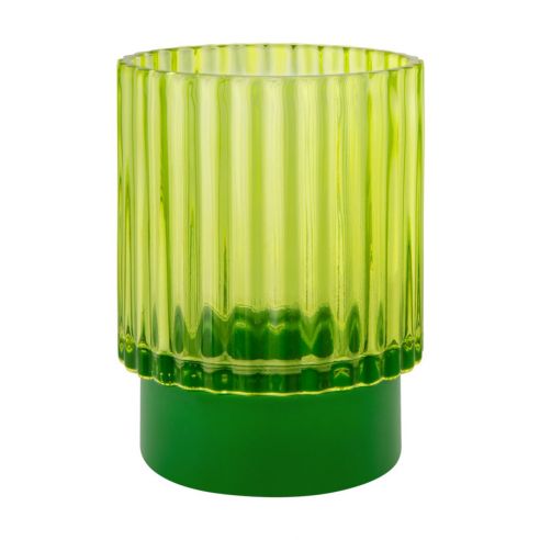 Remember Tealight In Glass Lumi Design In Lime - REHWL42