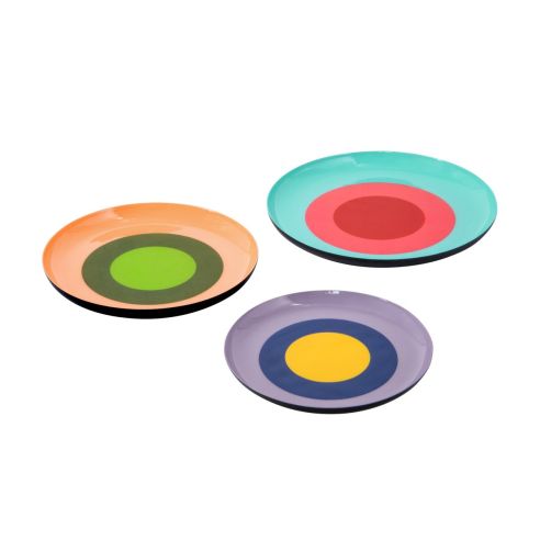 Remember Trinket Trays In Metal Ronda Design Set of 3 Different Sizes - REMS10