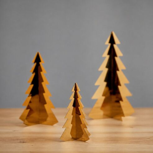 Philippi Christmas Tree de Oro Design In Gold Small - PH165003