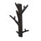 Bosign Branch Wall Hanger Medium Size In Solid Cast Iron Coated Black Brown - B291204