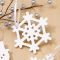Arctic White Dendrite Bauble Tree Ornament - 8821903