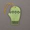 Festive Mitten Bauble Tree Ornament in Assorted Colours - 8822302