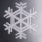 JackFrost Snowflake Bauble Tree Ornament Style C - 8826403