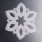 JackFrost Snowflake Bauble Tree Ornament Style E - 8826405