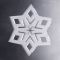 JackFrost Snowflake Bauble Tree Ornament Style I - 8826409